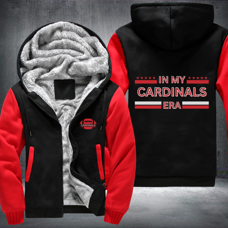 In My Football Era Game Day Cardinals Fleece Hoodies Jacket