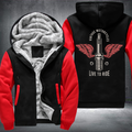 Vintage Motorcycles Live to Ride Fleece Hoodies Jacket