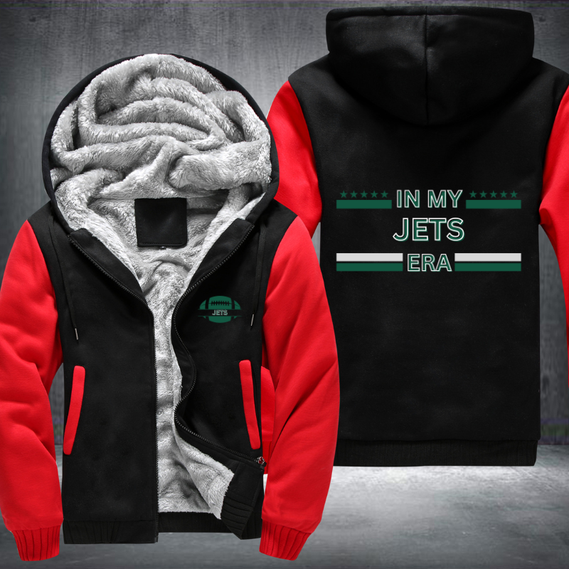 In My Football Era Game Day Jets Fleece Hoodies Jacket