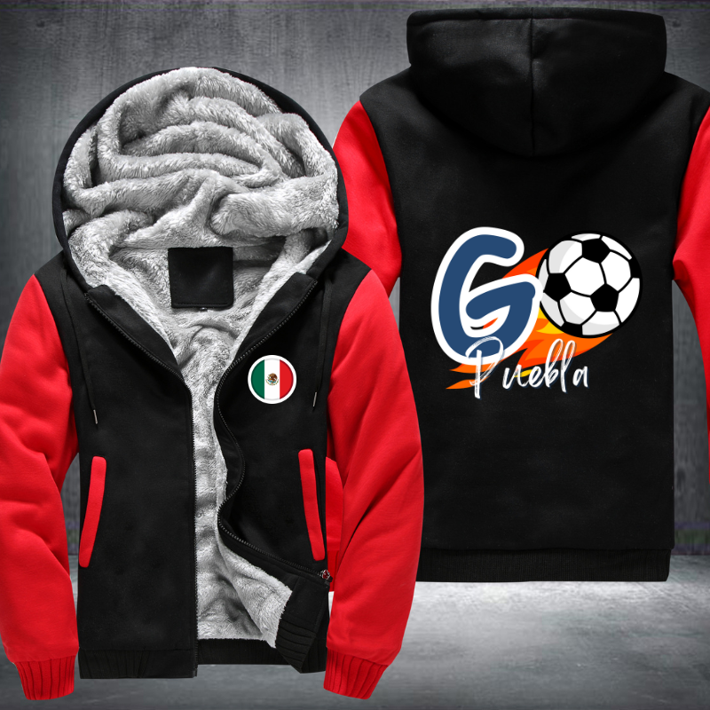 Soccer Go Puebla Fleece Hoodies Jacket