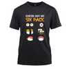 Sushi Japanese Gym Gift Cotton Black Short Sleeve T-Shirt