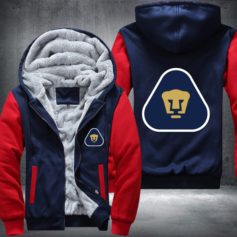 Club Universidad Nacional Football Fleece Hoodies Jacket