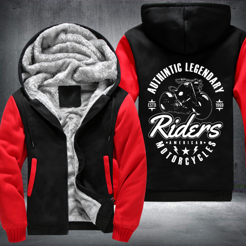 Authintic Legendary Riders Fleece Hoodies Jacket