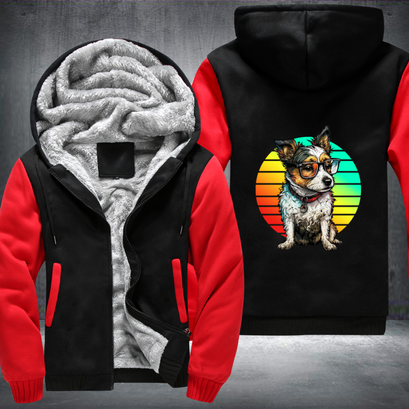 Adorable Dog Fleece Hoodies Jacket