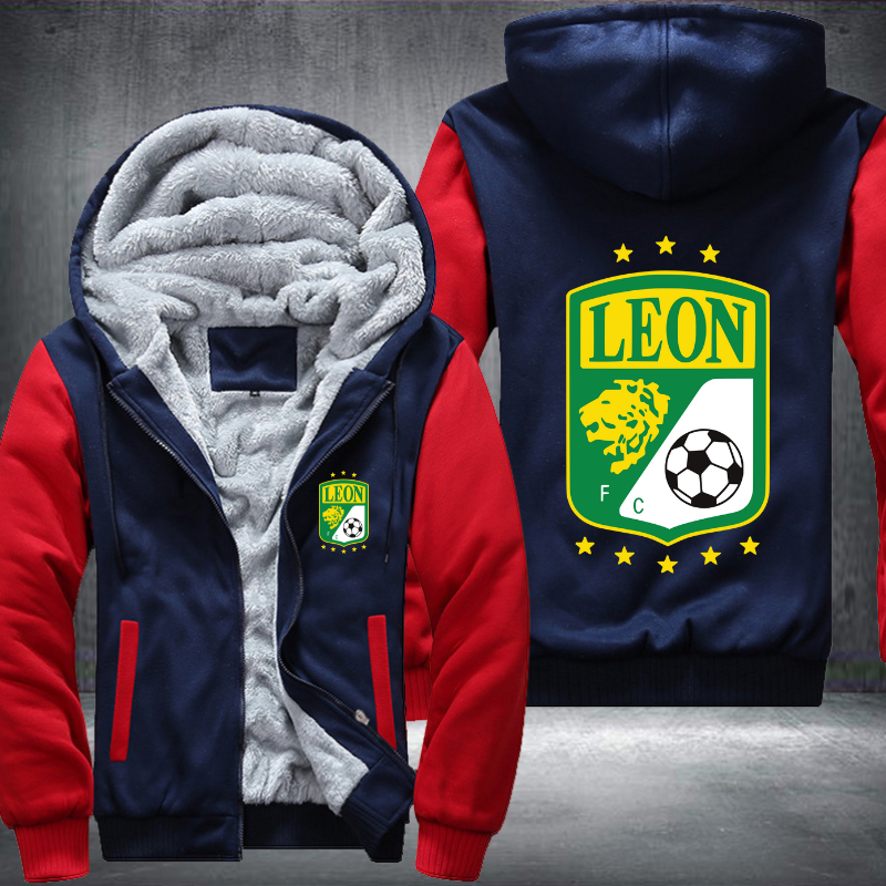 Club León Football Fleece Hoodies Jacket