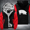 Animal Testing Fleece Hoodies Jacket