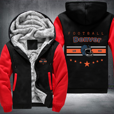 Vintage Football Denver 1960 Fleece Hoodies Jacket