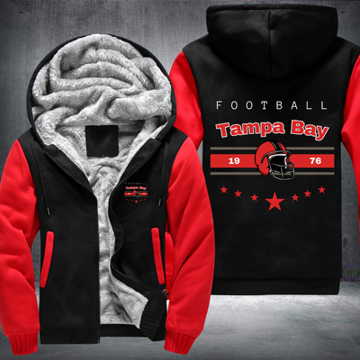 Vintage Football Tampa Bay 1976 Fleece Hoodies Jacket