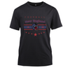 Football New England 1960 Cotton Black Short Sleeve T-Shirt