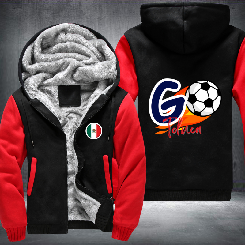 Soccer Go Toluca Fleece Hoodies Jacket