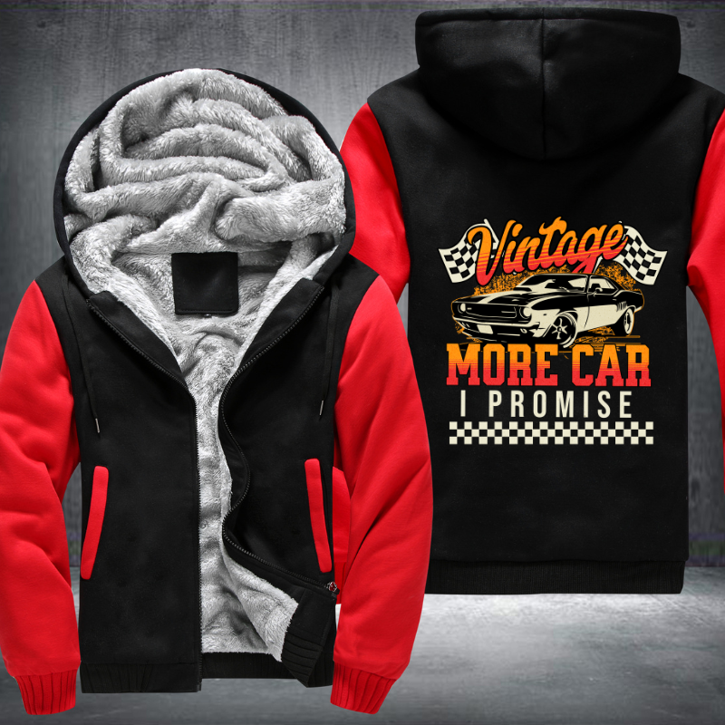 One More Car I Promise Fleece Hoodies Jacket