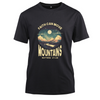 Faith Can Move Mountains Matthew 17-20 Cotton Black Short Sleeve T-Shirt