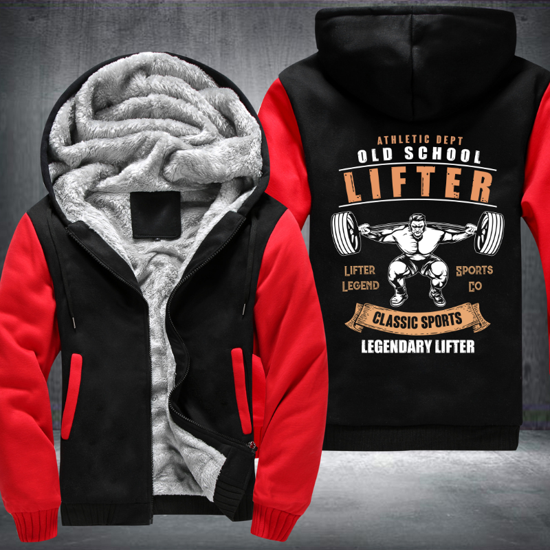 Athletic Dept Old School Lifter Fleece Hoodies Jacket