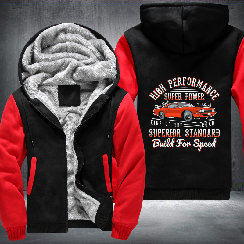 High performance ridehard car Fleece Hoodies Jacket