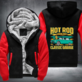 Hot rod genuine parts vintage Fleece Hoodies Jacket