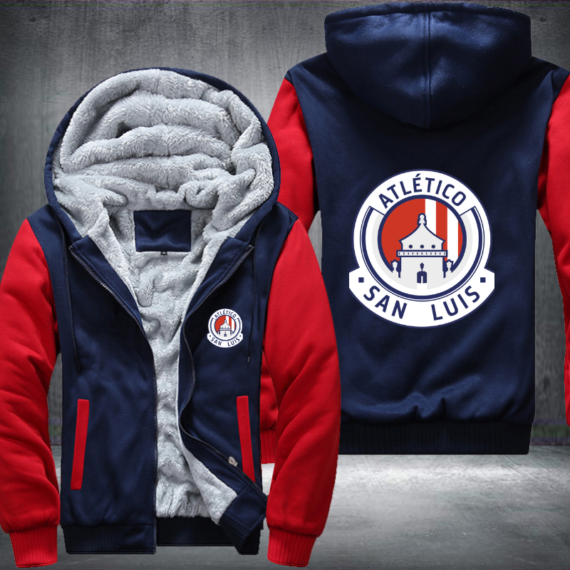 Atletico de San Luis Football Fleece Hoodies Jacket