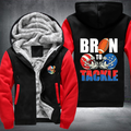 Born To Tackle Fleece Hoodies Jacket