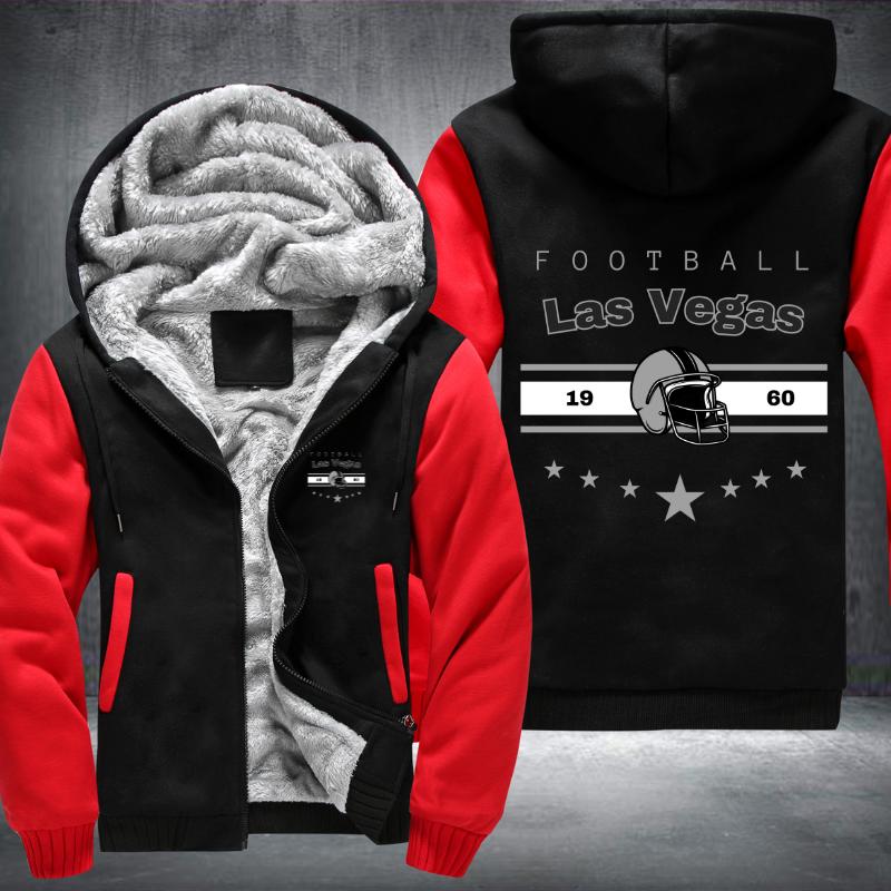 Vintage Football Las Vegas 1960 Fleece Hoodies Jacket