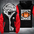 Respect The Commish Fleece Hoodies Jacket