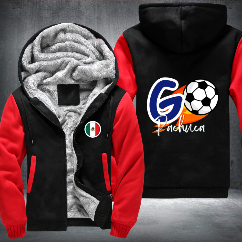Soccer Go Pachuca Fleece Hoodies Jacket