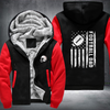 Football Dad Design Fleece Hoodies Jacket