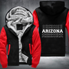 Patriotic USA State Arizona Fleece Hoodies Jacket