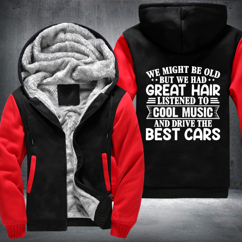 Listened To Cool Music And Drive The Cars Fleece Hoodies Jacket