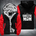 SHELTIE MOM Fleece Hoodies Jacket