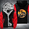 Beach Adventures with 4WD Vehicles Fleece Hoodies Jacket