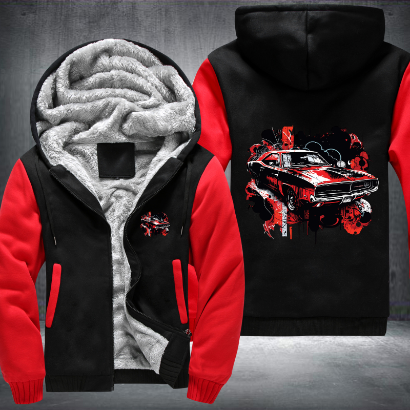 1968 Charger RT Fleece Hoodies Jacket