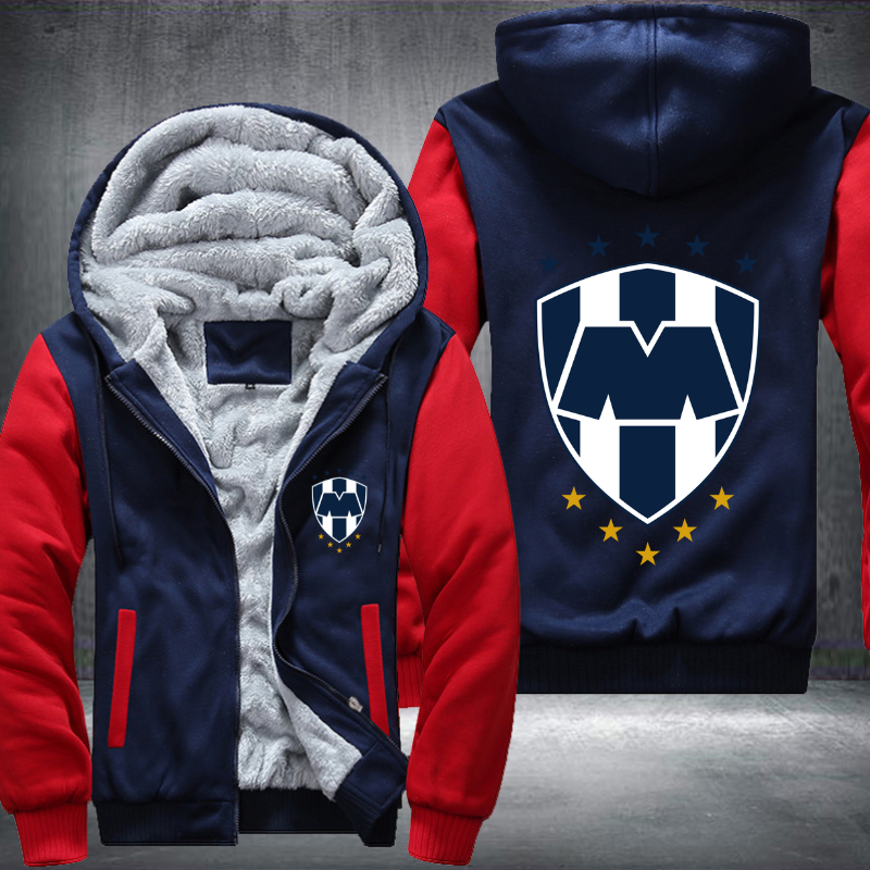 Club de Fútbol Monterrey Football Fleece Hoodies Jacket