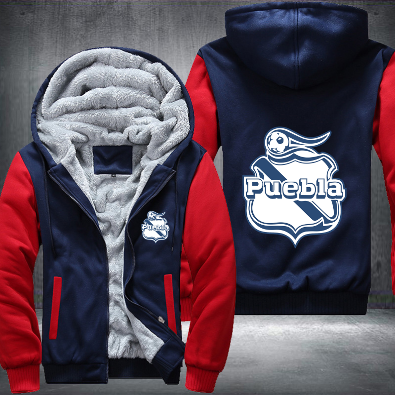 Club Puebla Football Fleece Hoodies Jacket