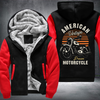 American Vintage Dream Motorcycle Fleece Hoodies Jacket