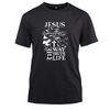 Jesus The Way Truth Life Cute Cotton Black Short Sleeve T-Shirt