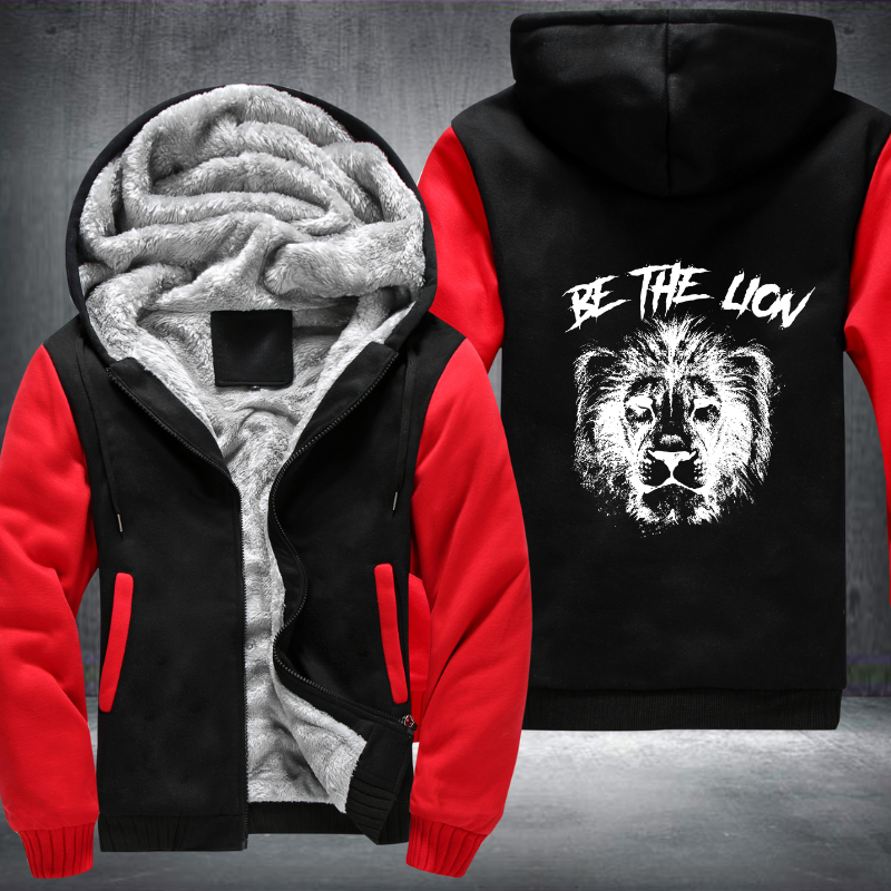 Be The Lion Fleece Hoodies Jacket