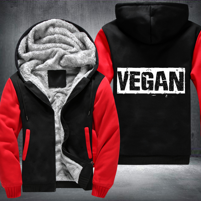 Vegan Classic Fleece Hoodies Jacket