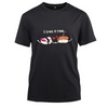 Sushi Cute Kawaii Anime Japanese Gift Cotton Black Short Sleeve T-Shirt