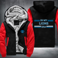 In My Football Era Game Day Lions Fleece Hoodies Jacket