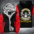 Women Can Ride A Motorcycle Fleece Hoodies Jacket