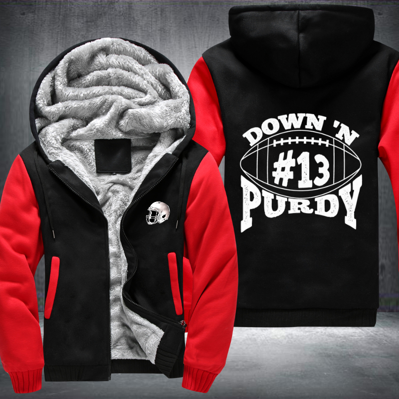 Down'N 13 Purdy Fleece Hoodies Jacket