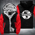 For A Better Vegan World Fleece Hoodies Jacket