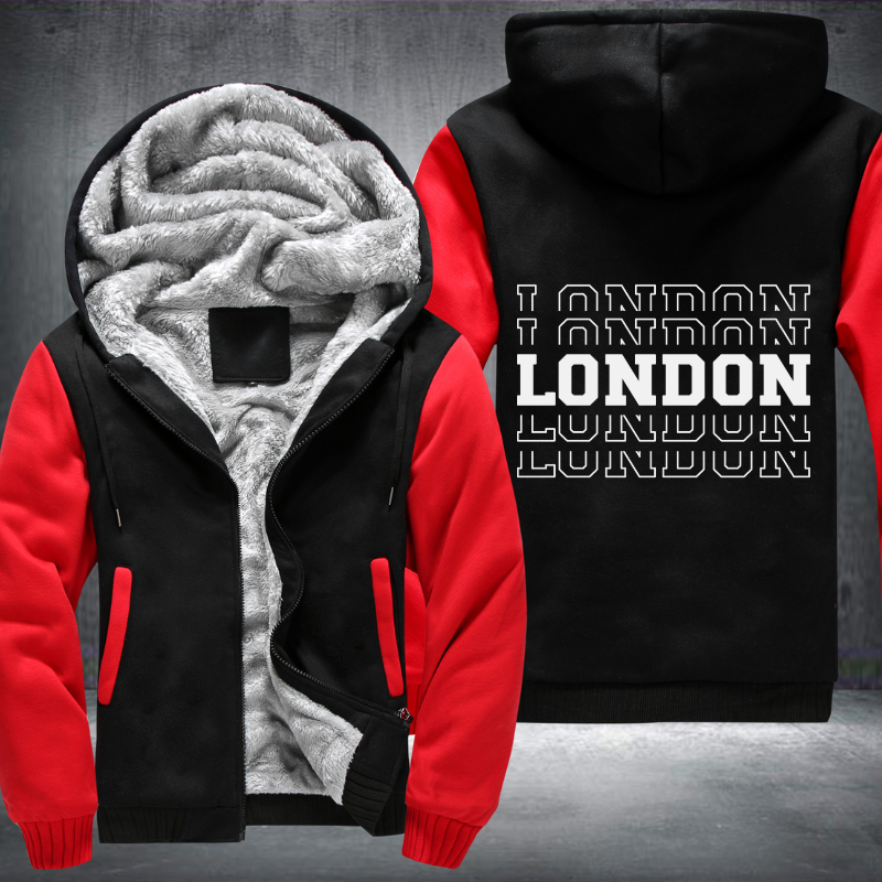 London Fleece Hoodies Jacket
