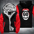 Go Vegan Mouth Fleece Hoodies Jacket