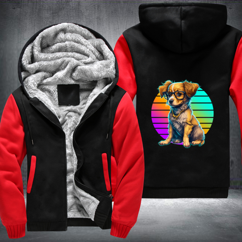 Sweet Dog Fleece Hoodies Jacket
