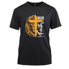 Man of God Jesus Cotton Black Short Sleeve T-Shirt
