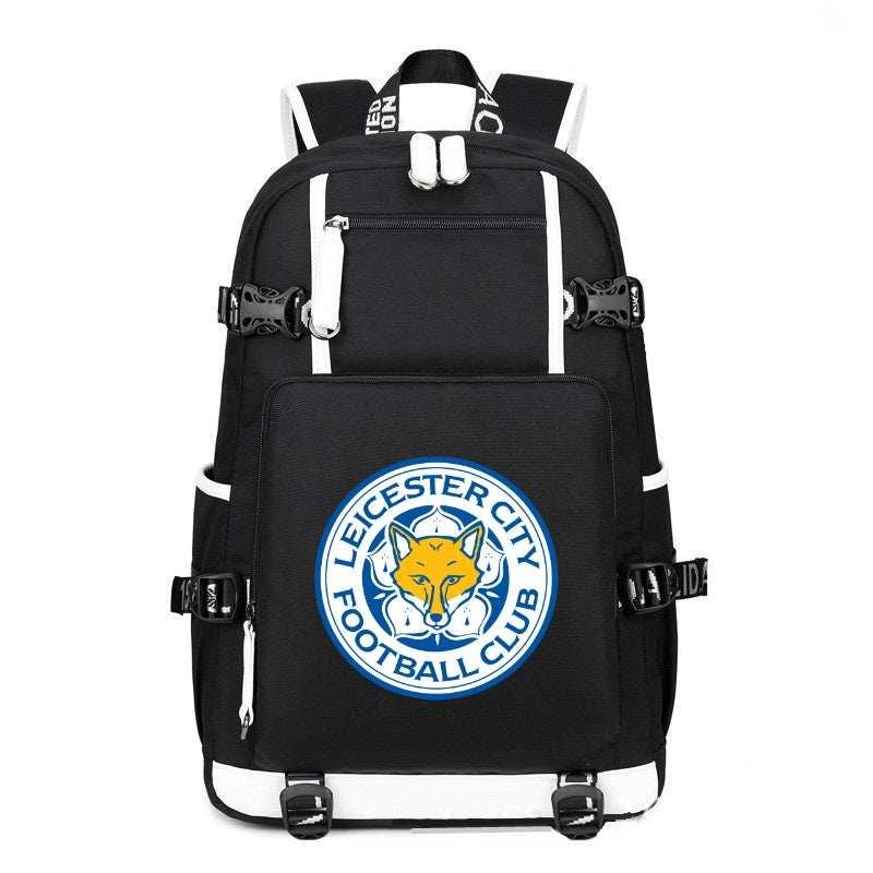 Leicester City Printing Canvas Backpack