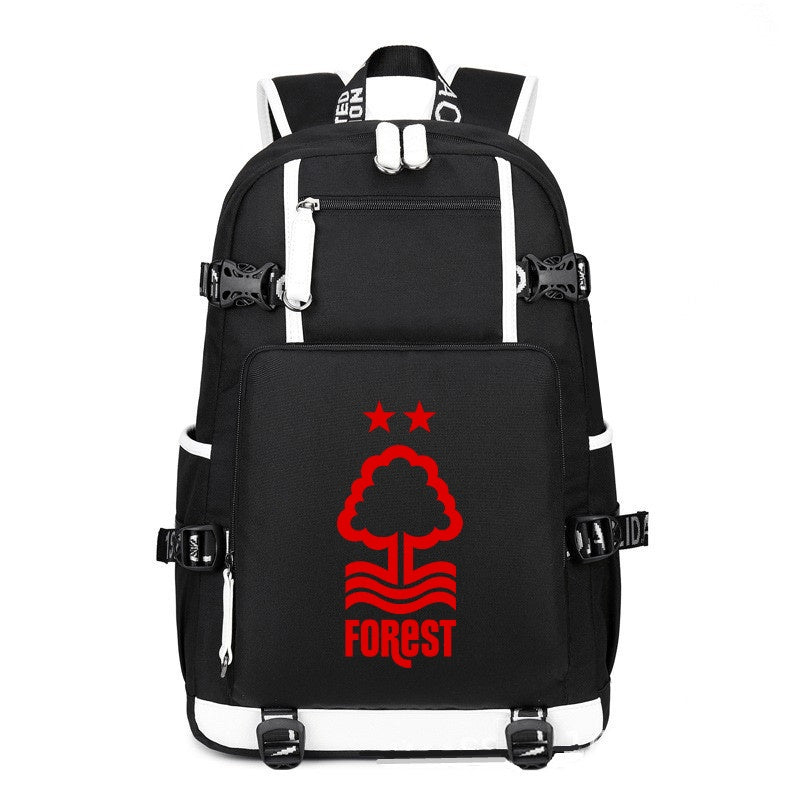 Nottingham Forest Printing Canvas Backpack