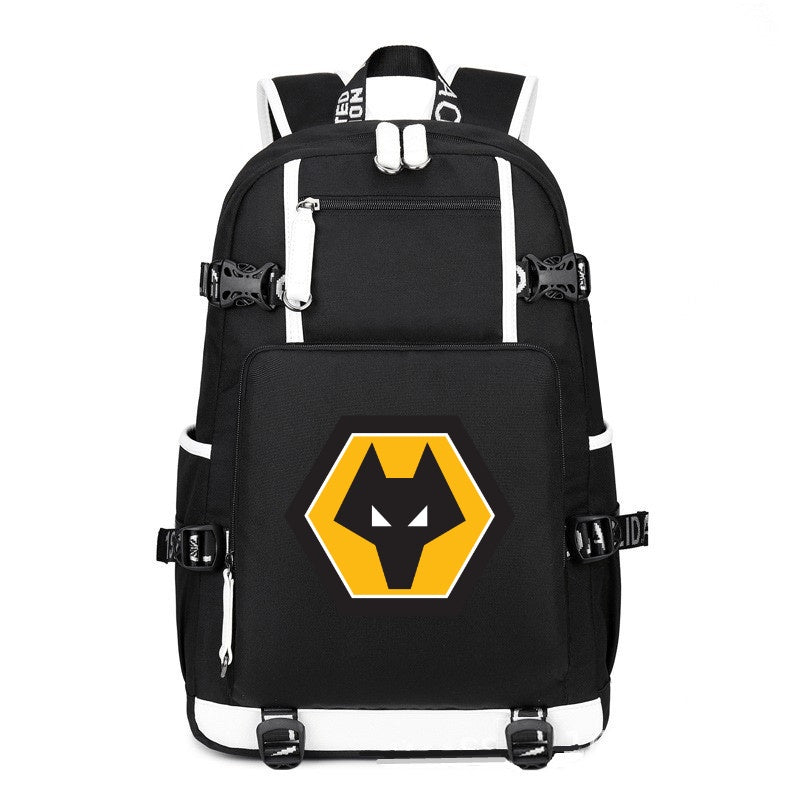 Wolverhampton Wanderers Printing Canvas Backpack