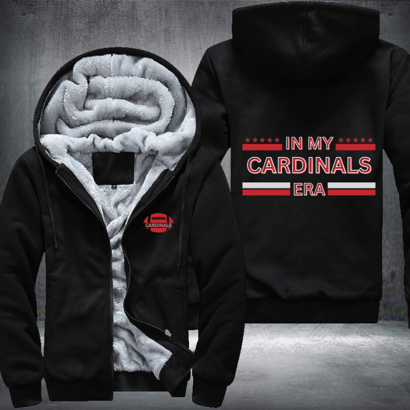 In My Football Era Game Day Cardinals Fleece Hoodies Jacket