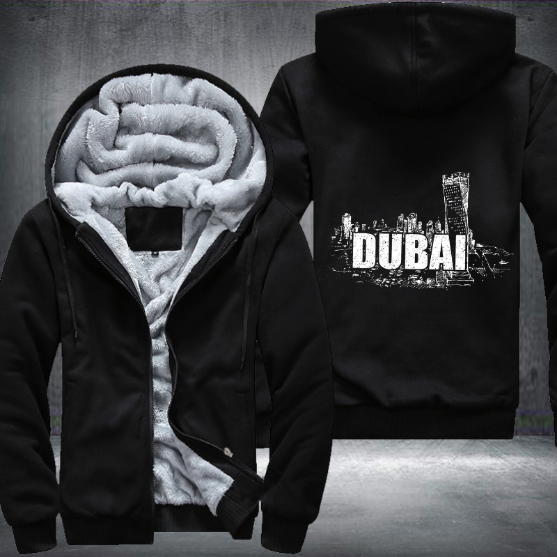 Dubai Fleece Hoodies Jacket